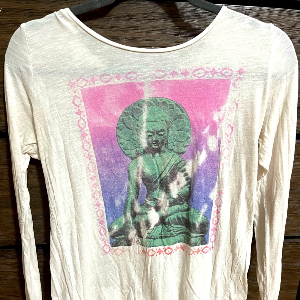 Lucky Brand Lotus Long Sleeve Medium